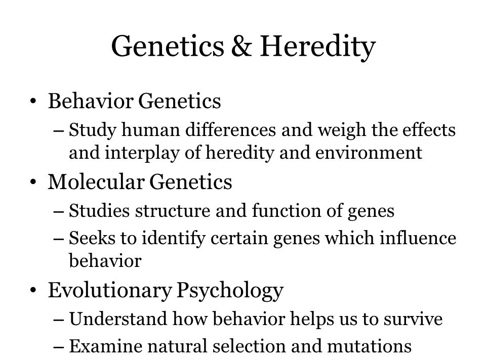Psy 340 Wk4 Genetics Evaluation (3 Pages | 1222 Words)